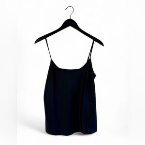 Elie Tahari Women’s Black Spaghetti-Strap Silk Cami